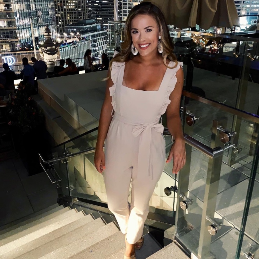 Boutique Ruffle Jumpsuit